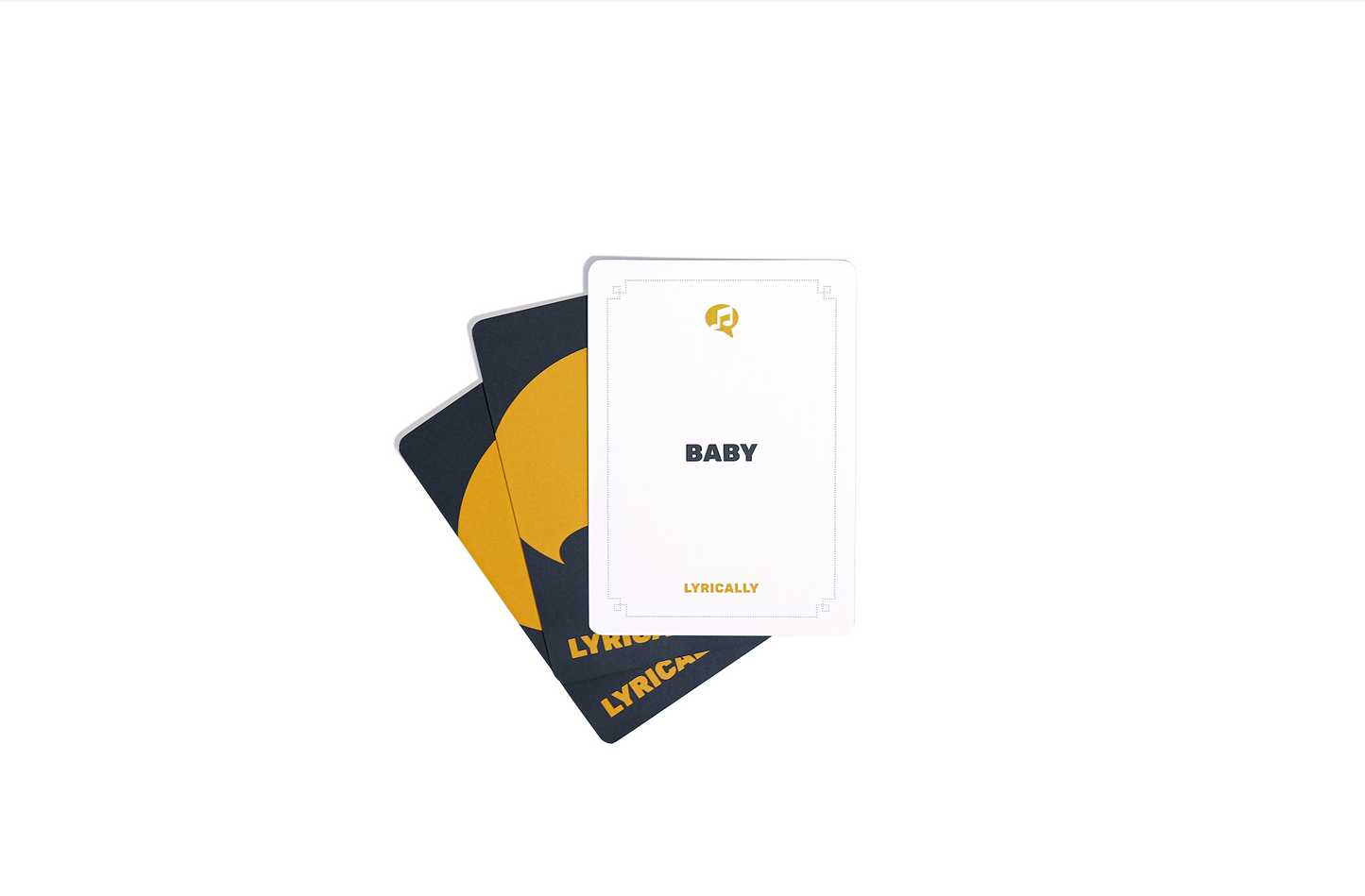 Lyrically - the "card game version of karaoke!"