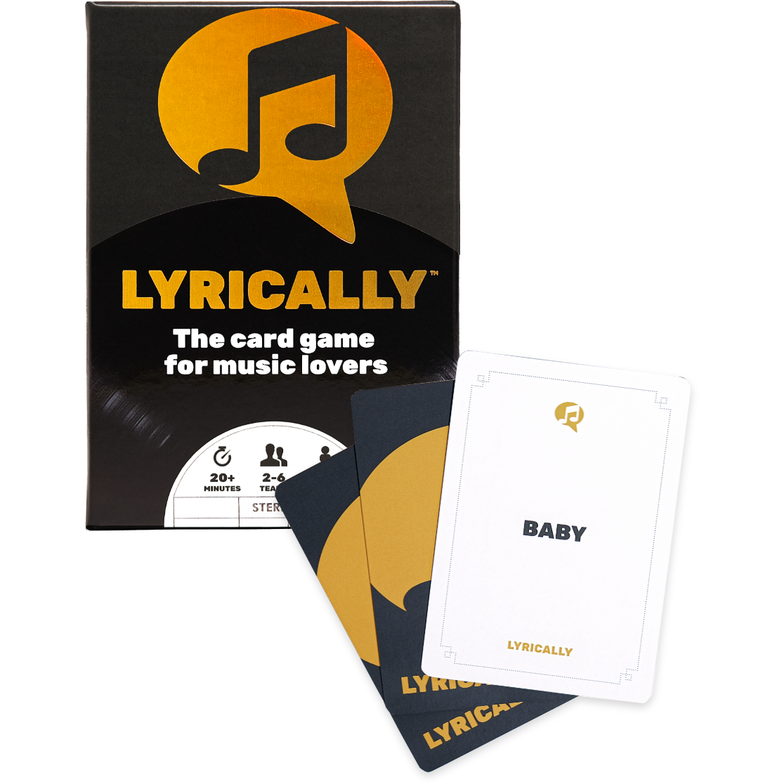 Lyrically - the "card game version of karaoke!"